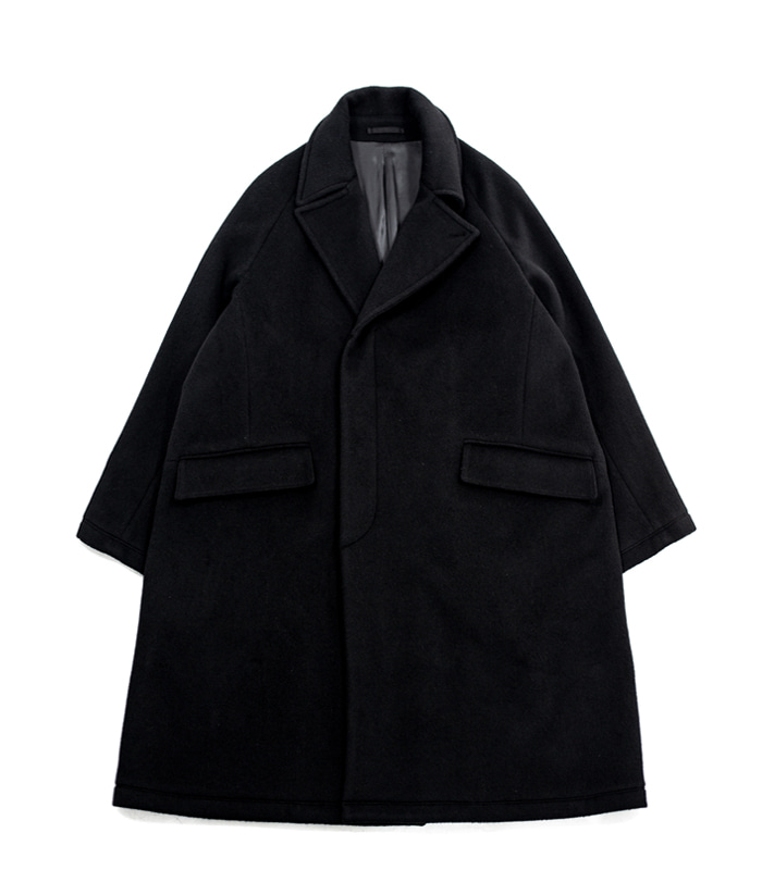 브라운야드 Chesterfield Coat (Black)