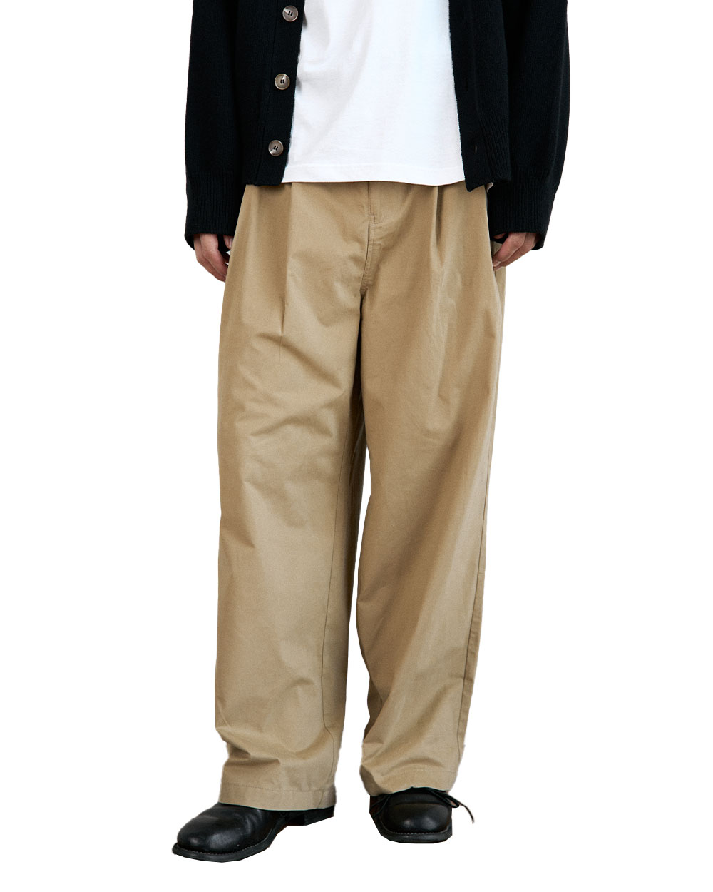 2 Tuck Chino Cloth Pants-