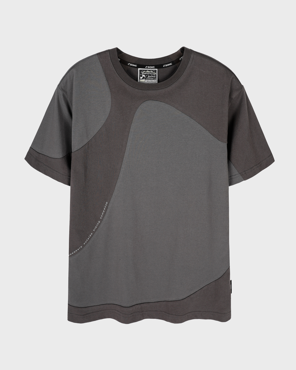 Symbol 2-Color T Shirt (Charcoal)