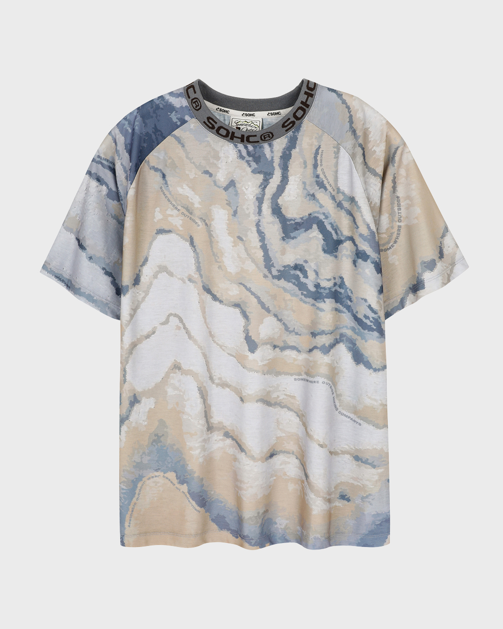 Oak Cross-section Graphic T Shirt (Multi Colors)