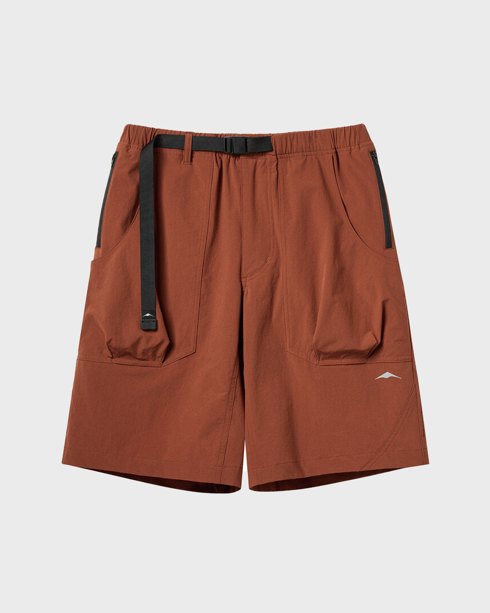 Nylon Multi-Pocket Shorts (Burnt Orange)